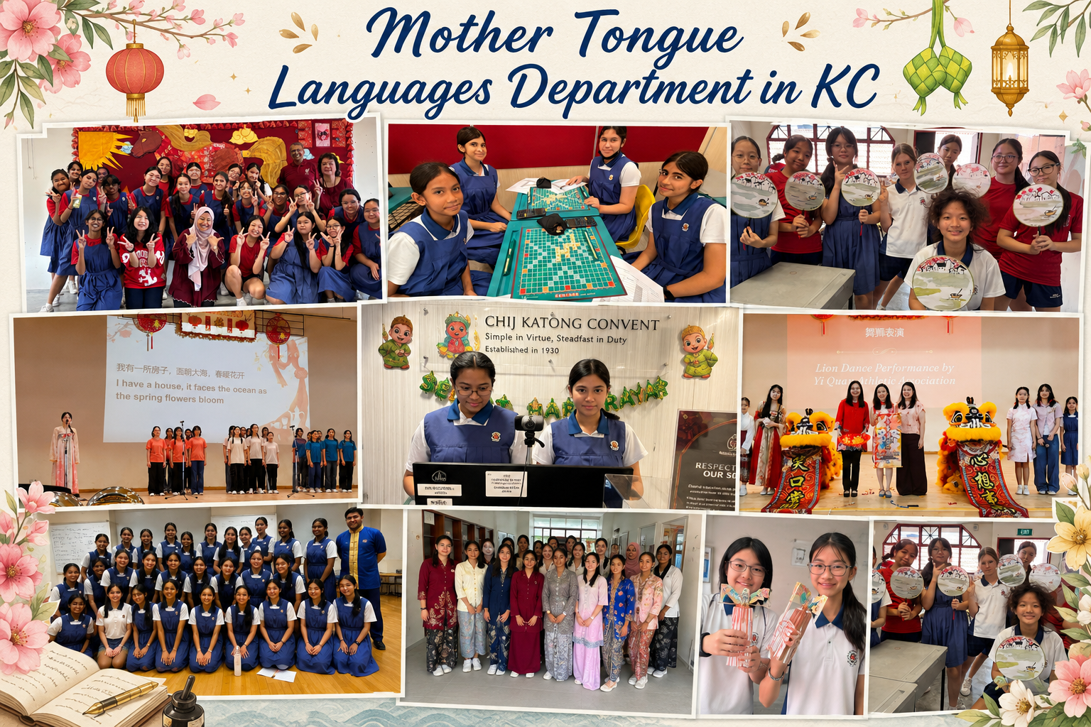 Mother Tongue Languages department group photos
